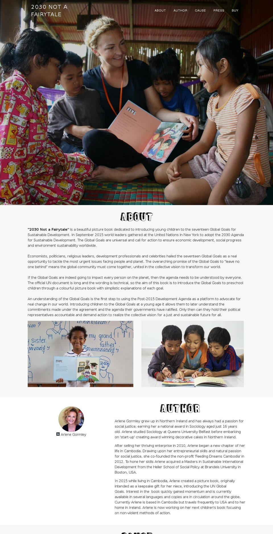 2030notafairytale.com shopify website screenshot