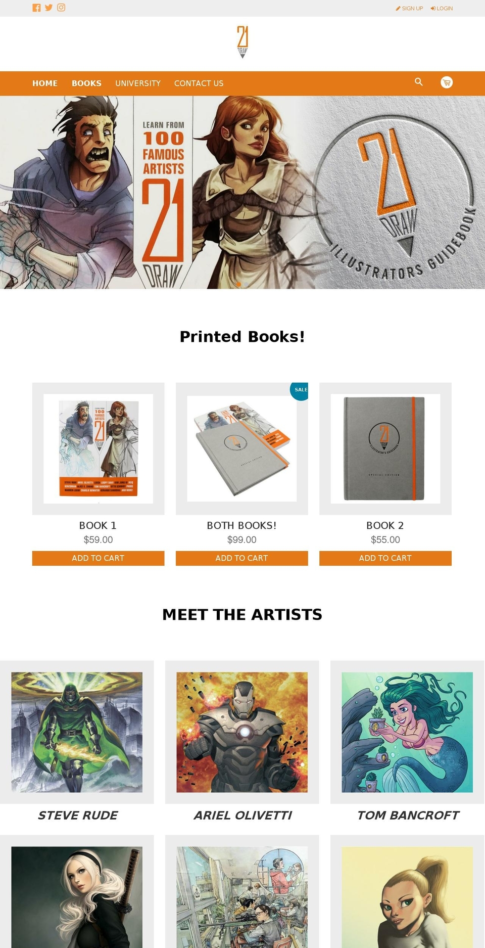 21-draw.com shopify website screenshot