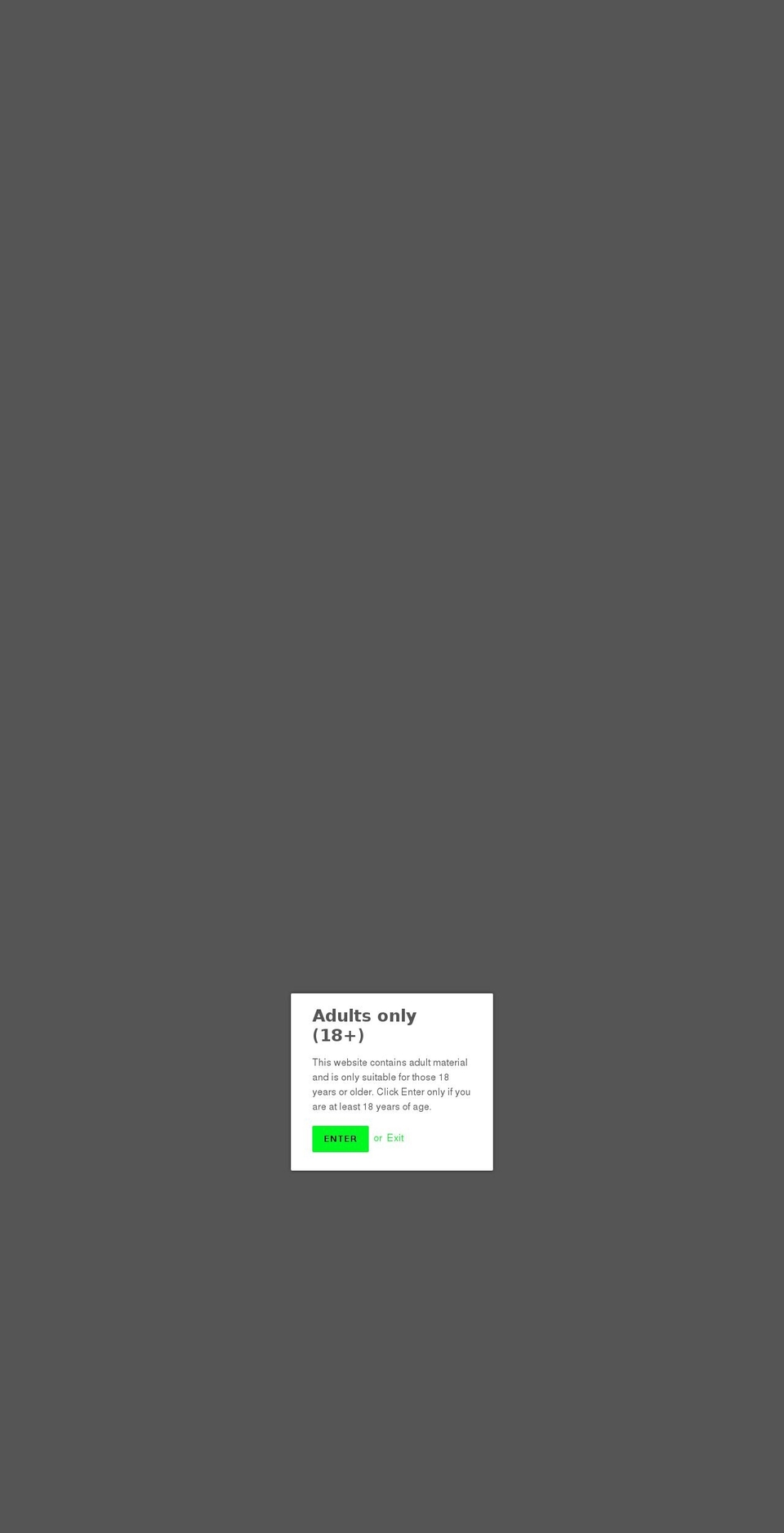 210rxx.com — Shopify storefront screenshot