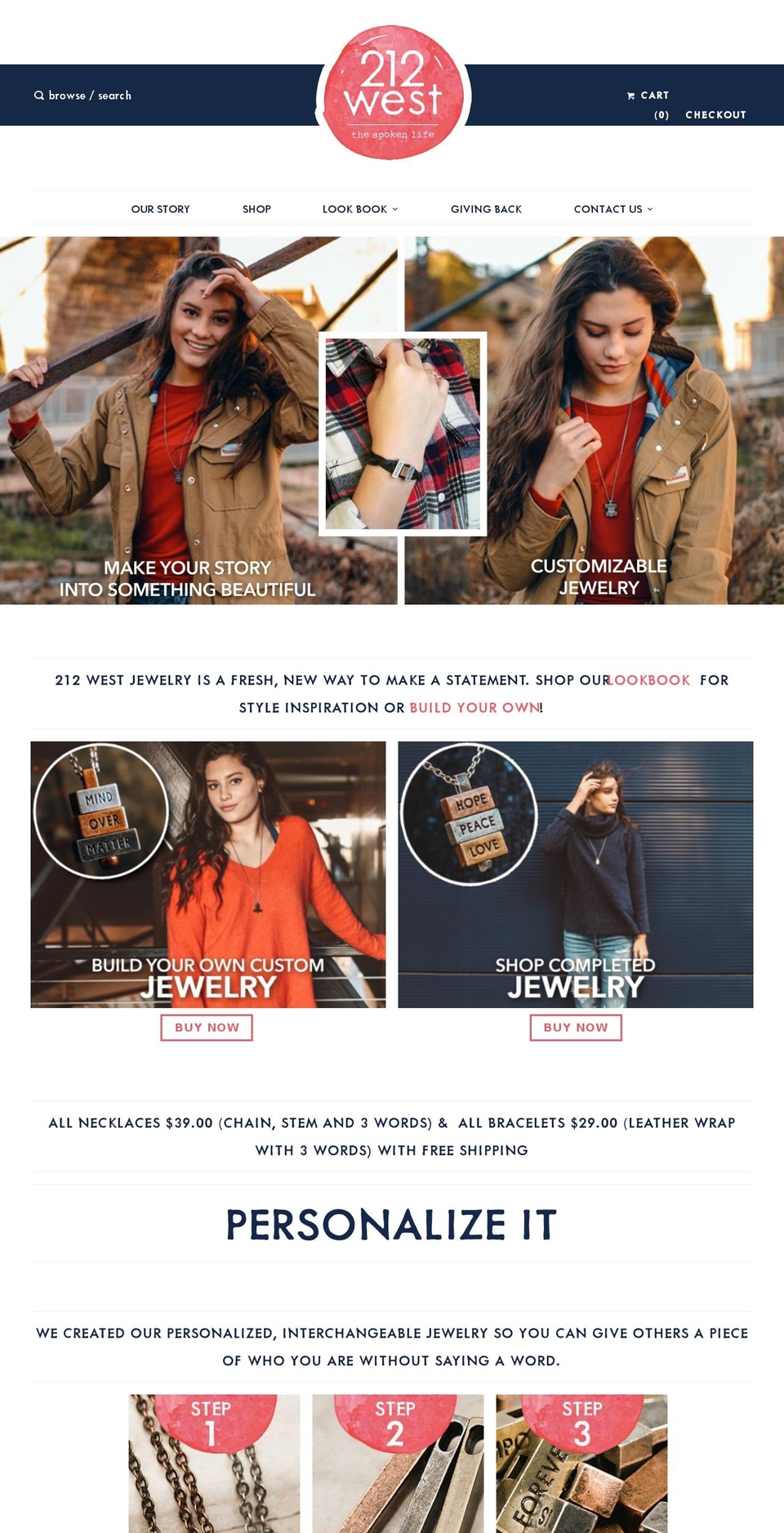 212west.com shopify website screenshot