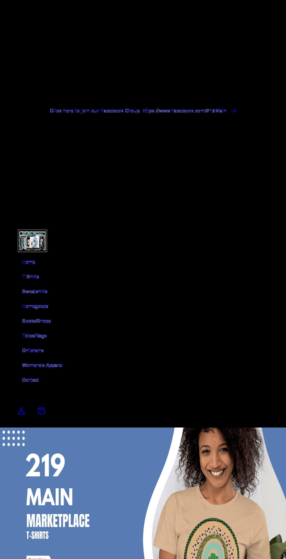 219main.com shopify website screenshot