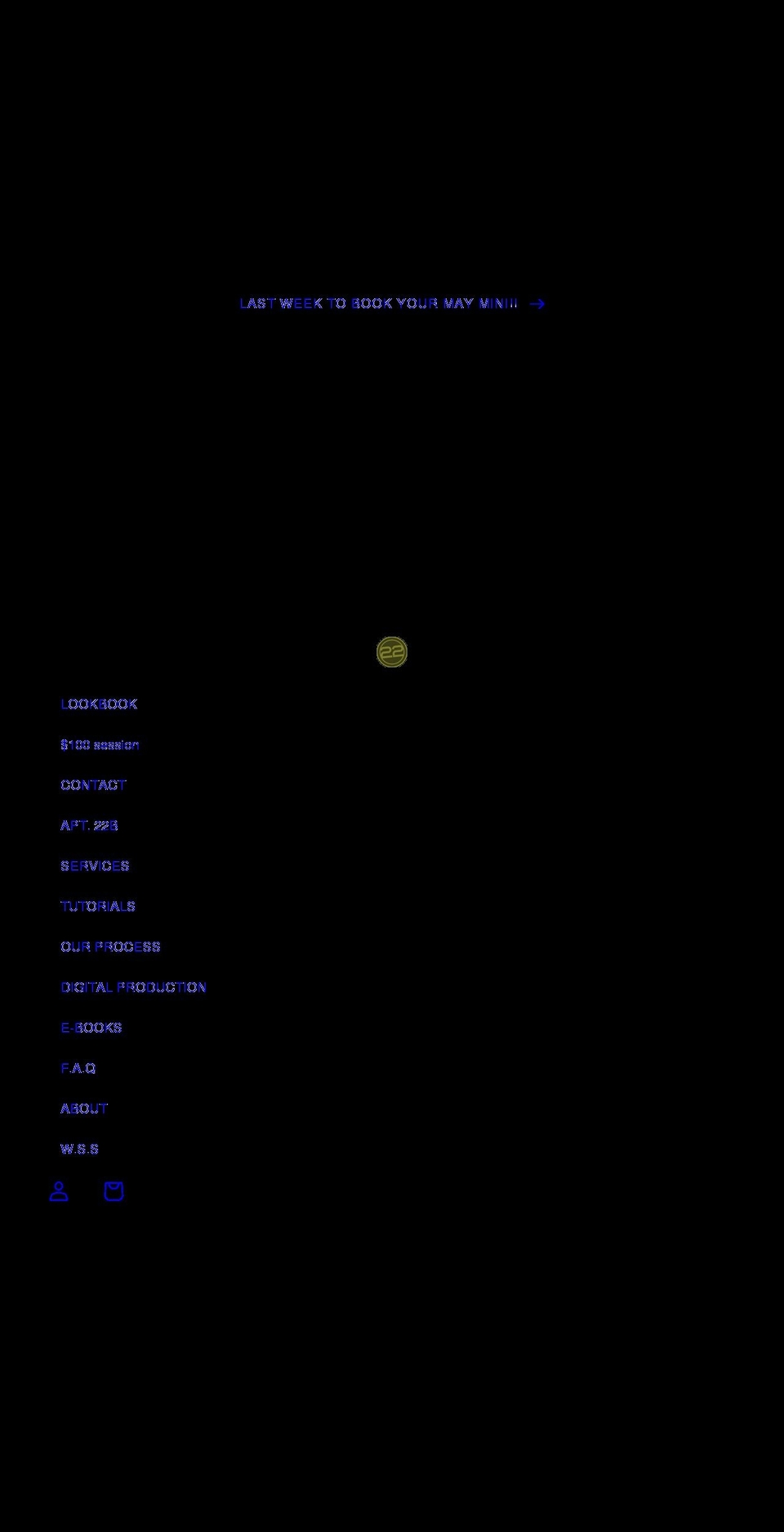 22production.com shopify website screenshot