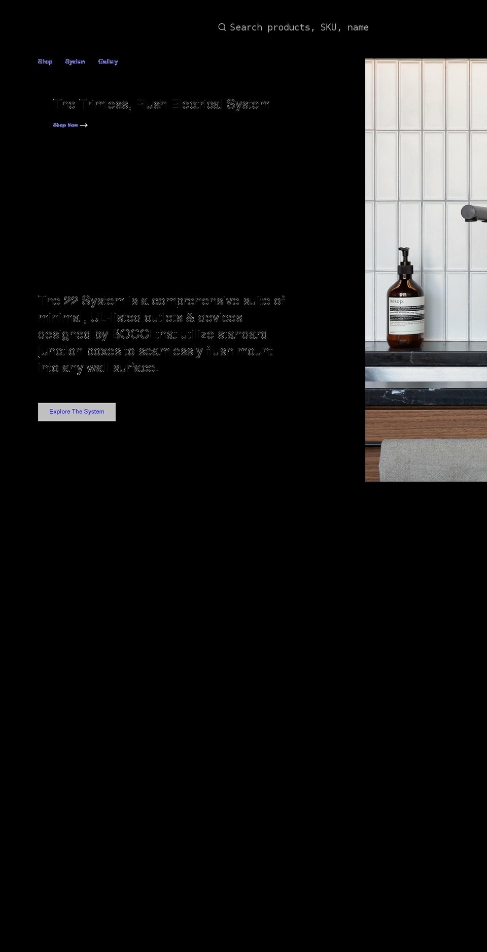 22system.com shopify website screenshot