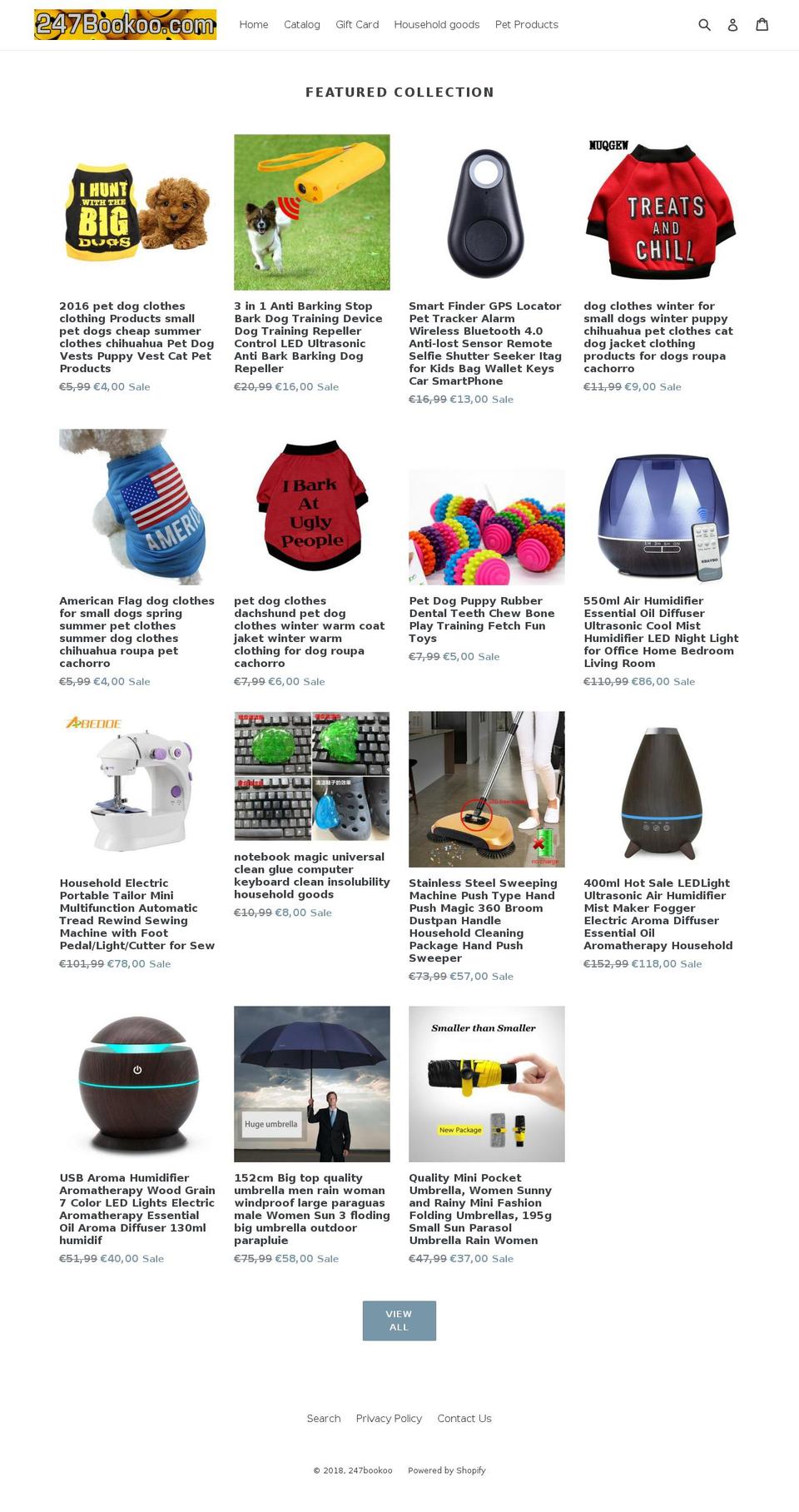 247bookoo.com — Shopify storefront screenshot