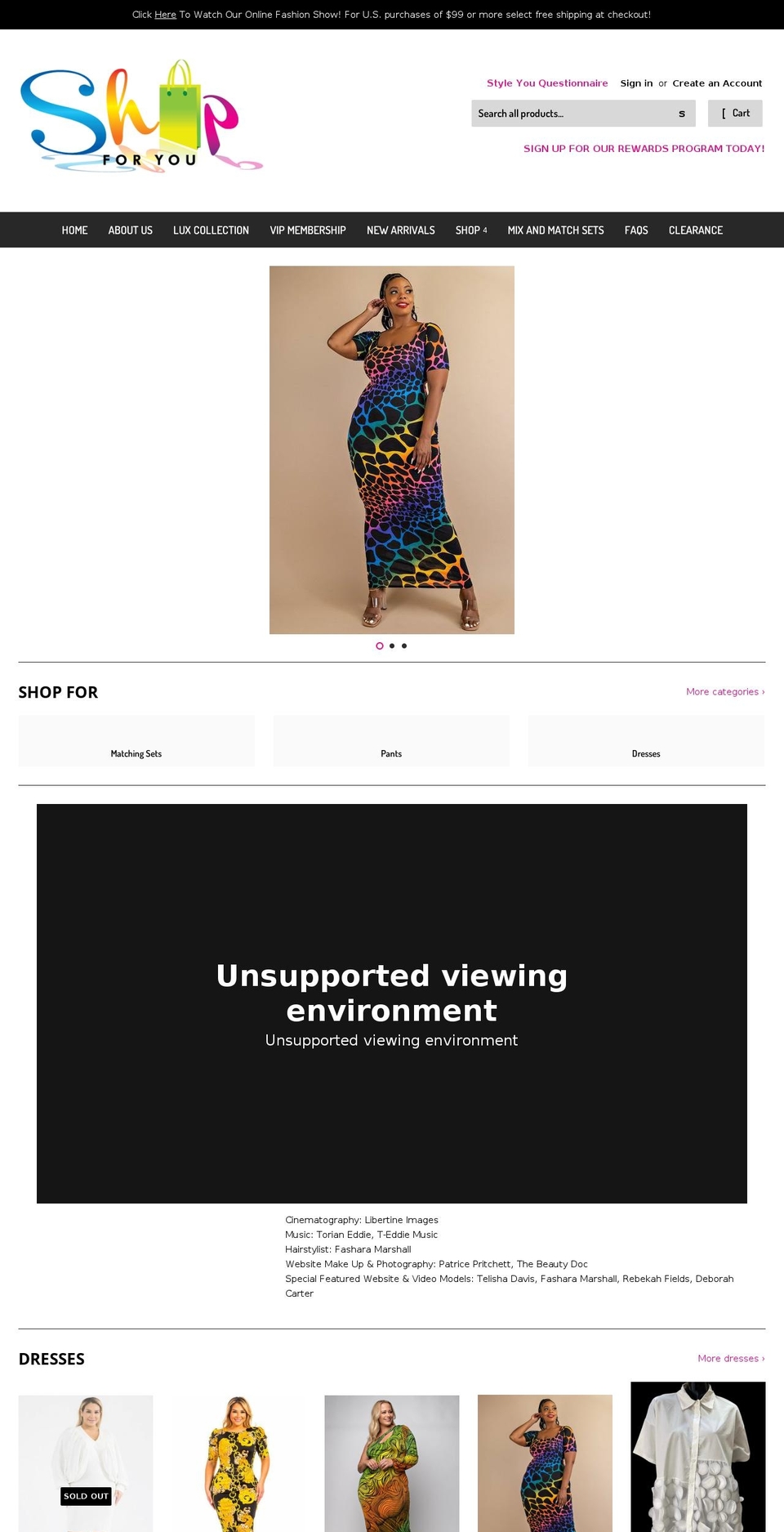 247shopforyou.com — Shopify storefront screenshot