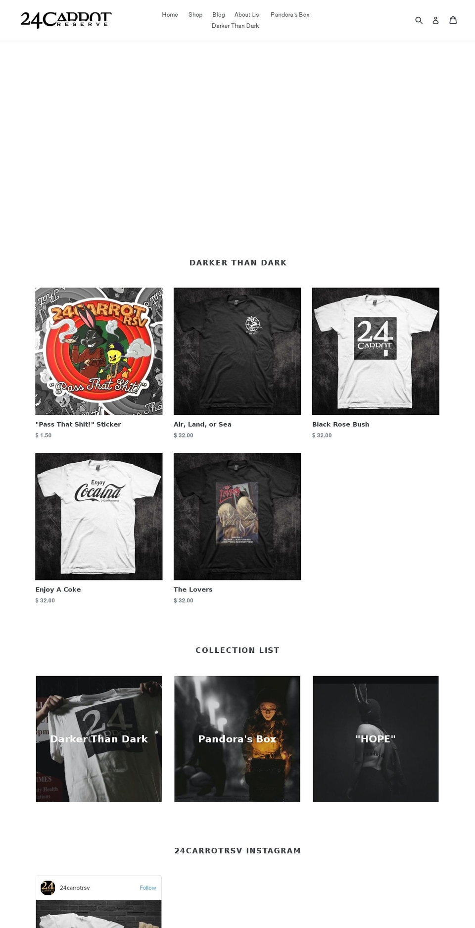 24carrotrsv.com shopify website screenshot