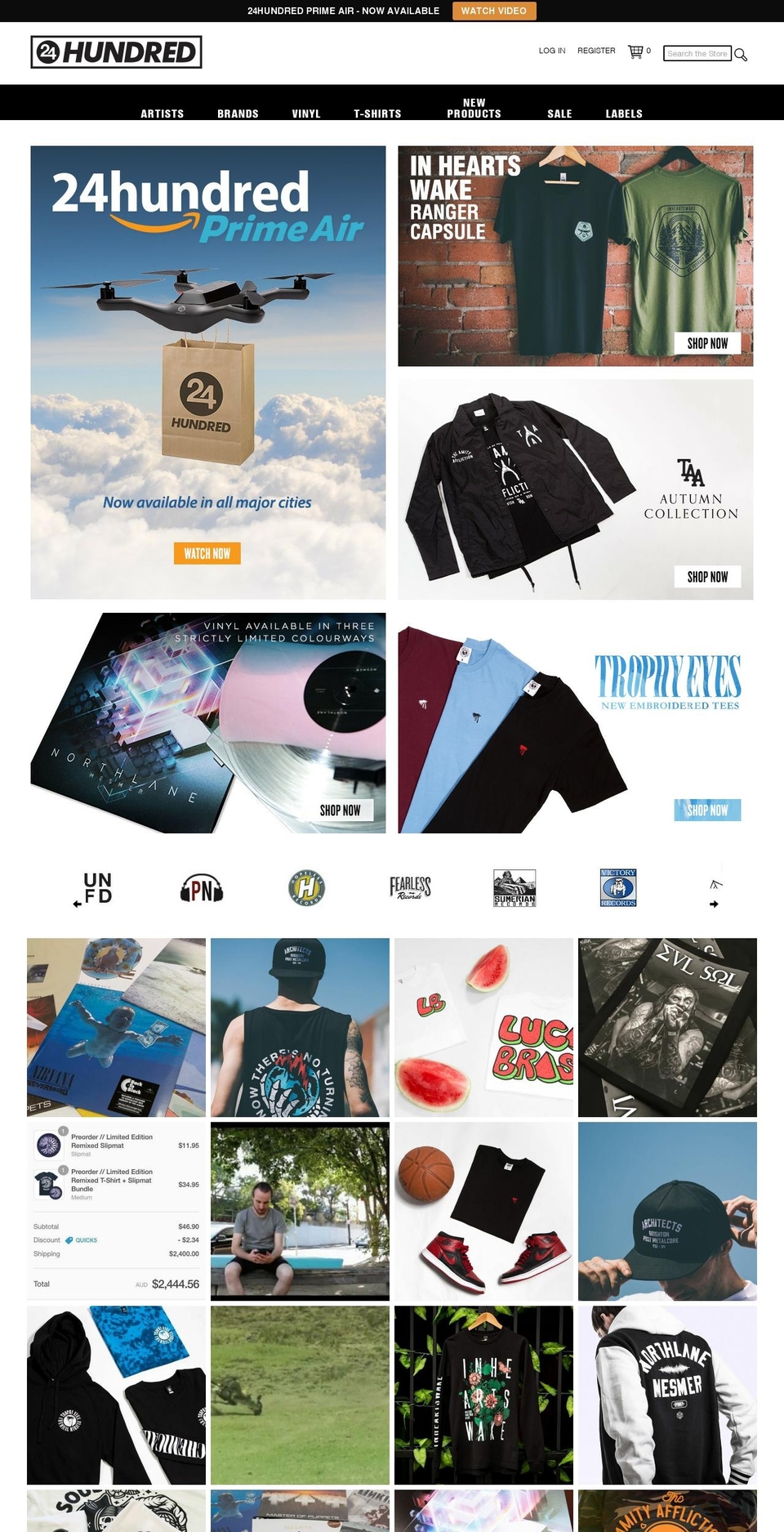 HUNDRED - LIVE THEME DO NOT EDIT Shopify theme site example 24hundred-store.myshopify.com