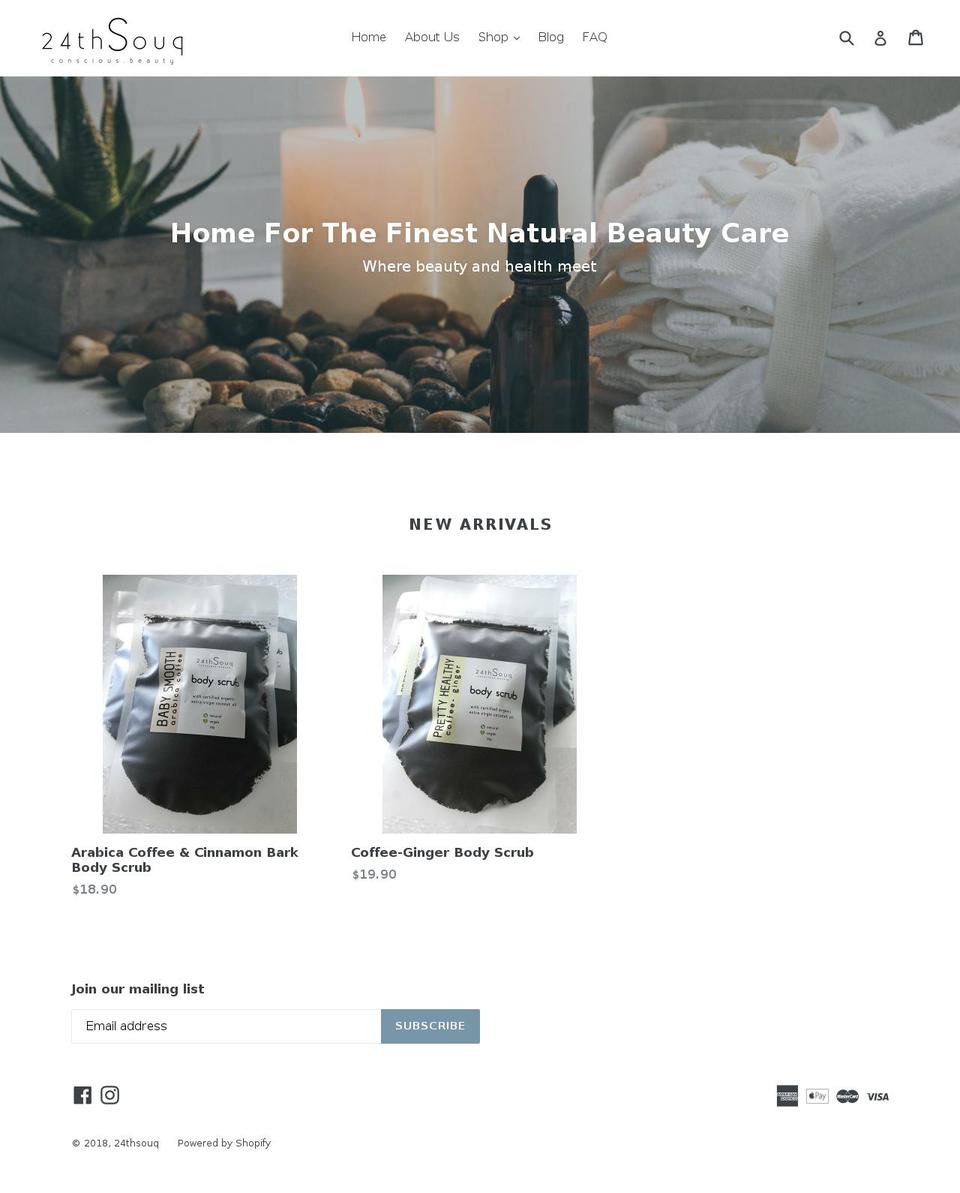 24thsouq.com — Shopify storefront screenshot