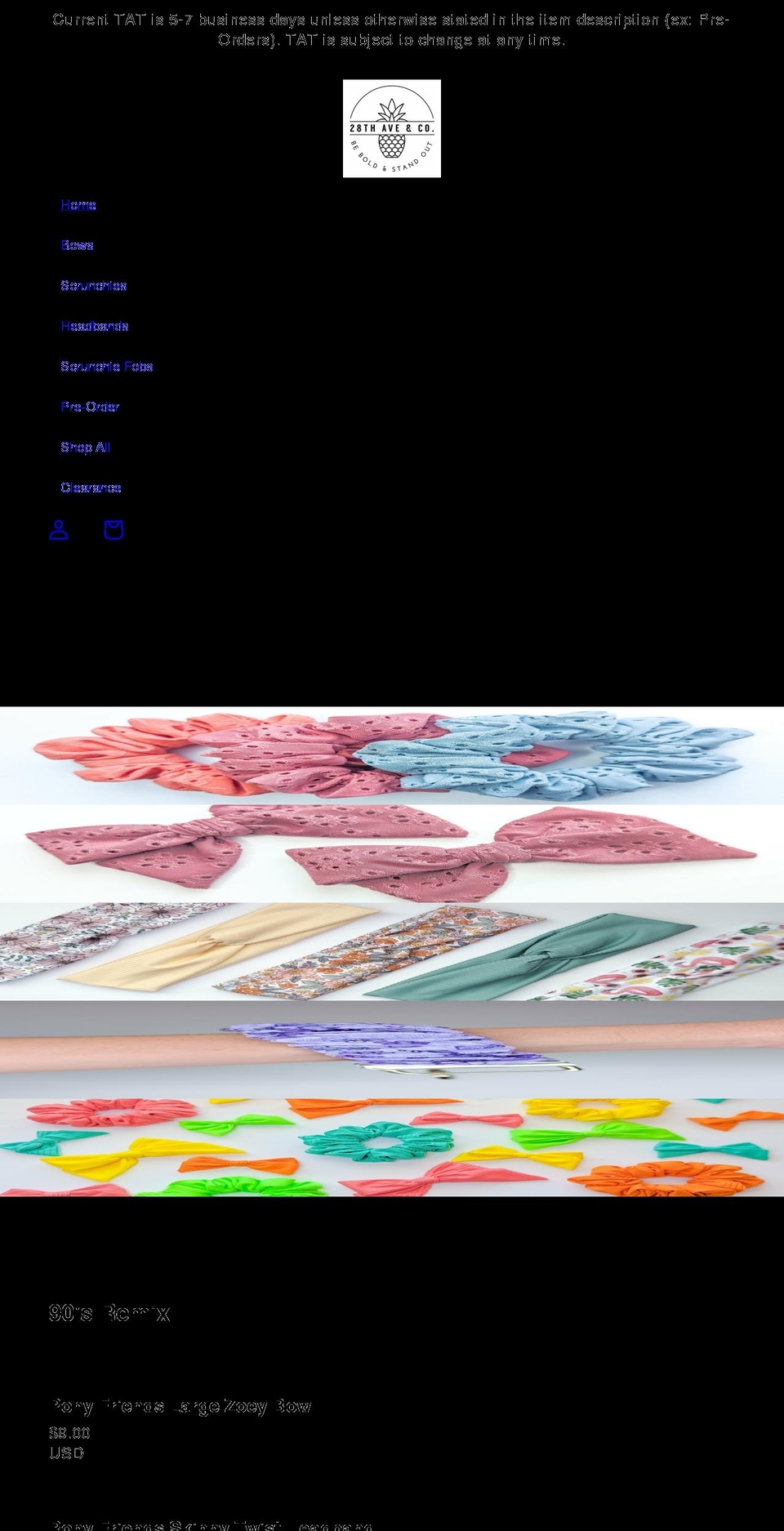 28thaveco.com shopify website screenshot