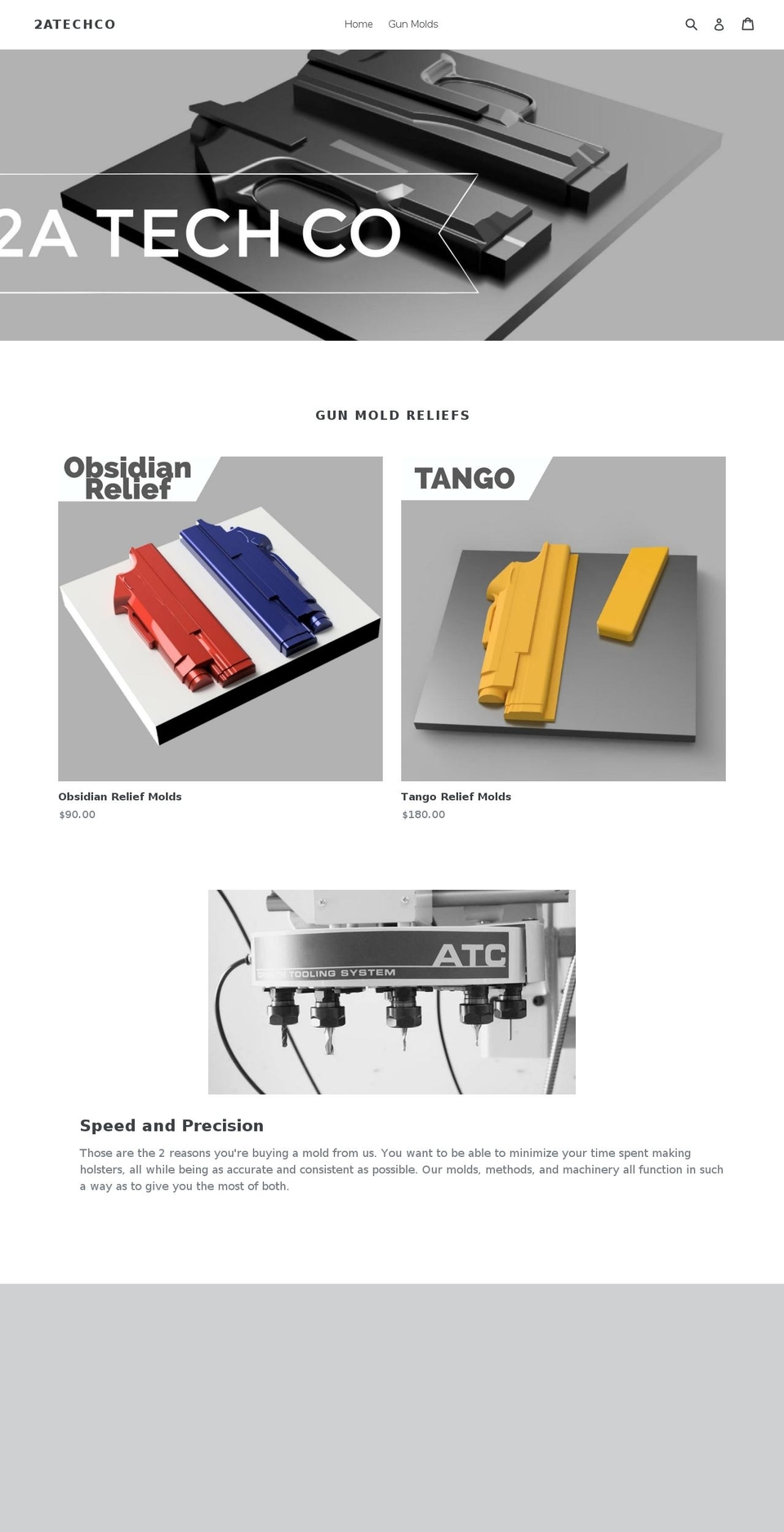 2atechco.com — Shopify storefront screenshot