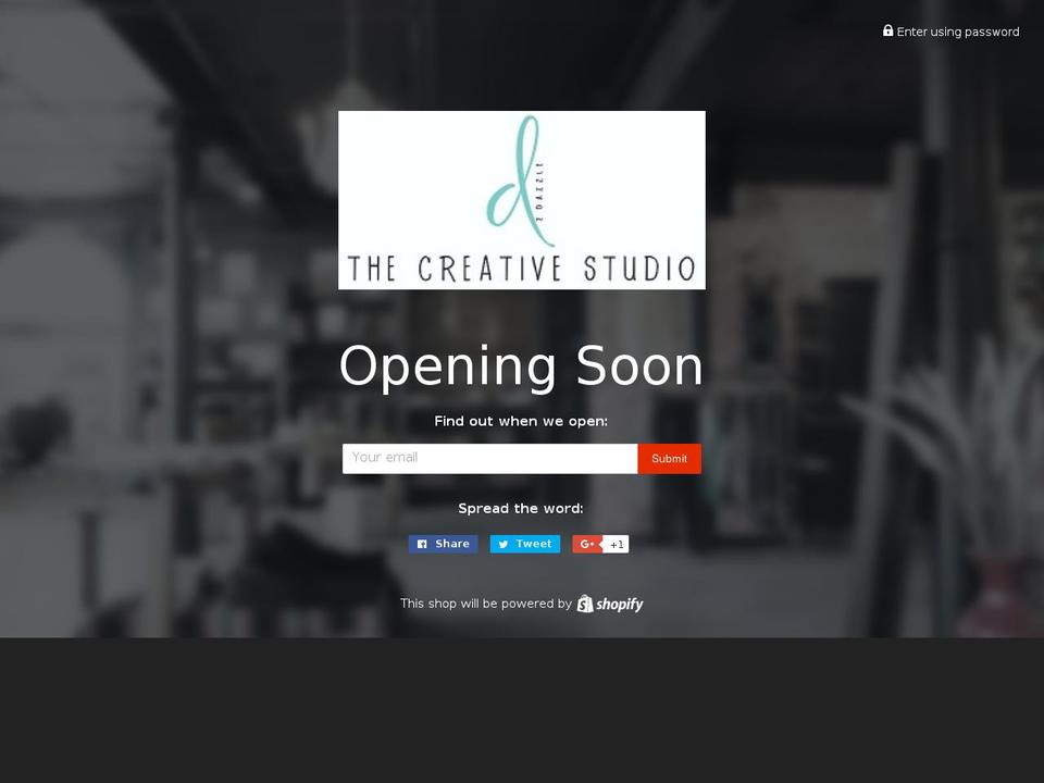 2dazzle.com shopify website screenshot