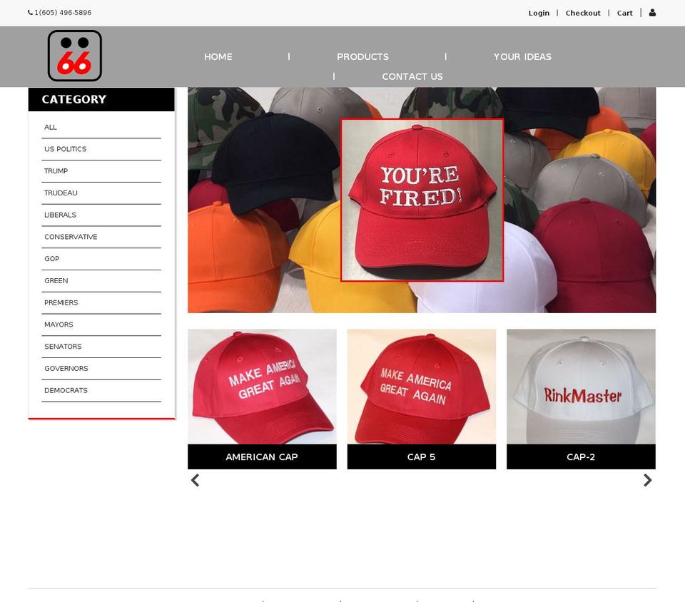 2dot66.com — Shopify storefront screenshot