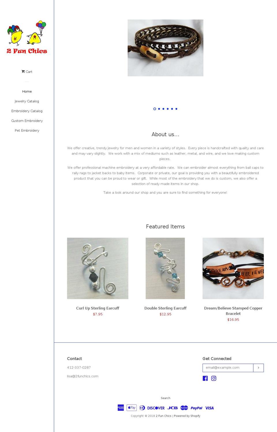 2funchics.com — Shopify storefront screenshot