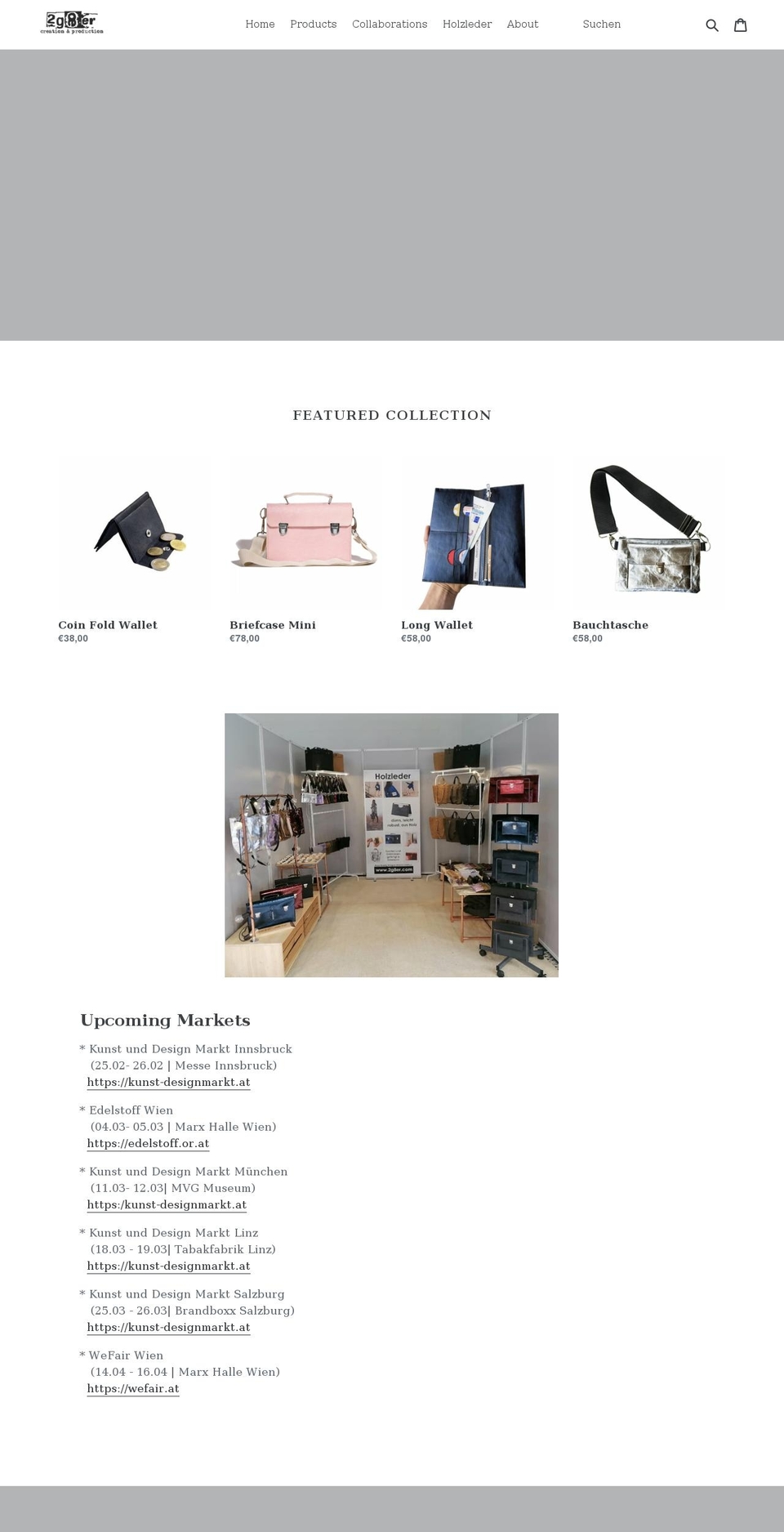 2g8er.com shopify website screenshot