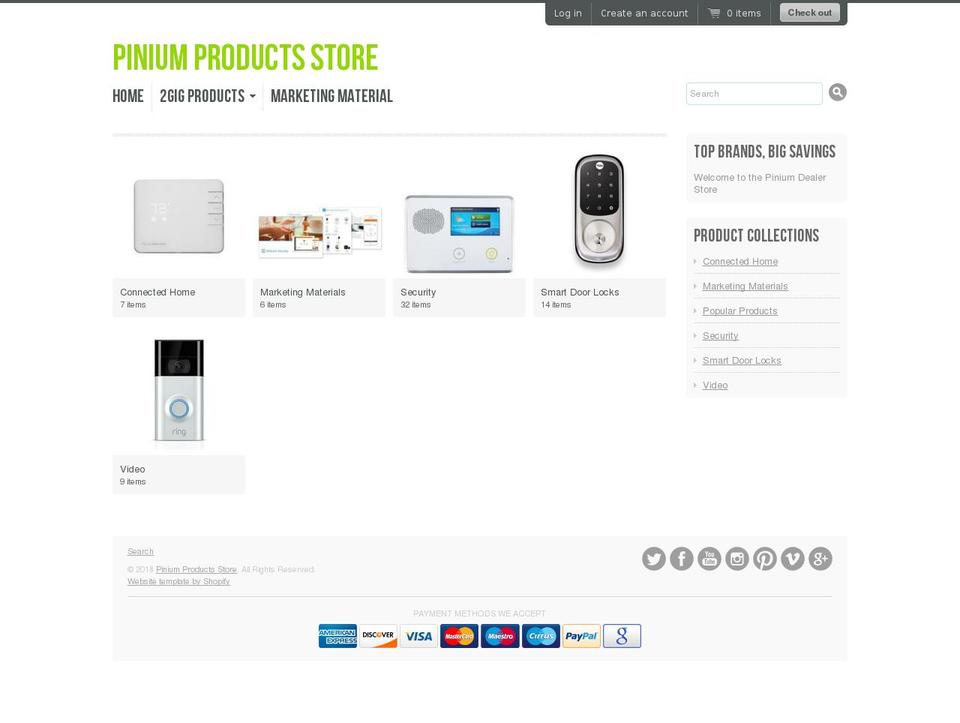 2gigpromo.com — Shopify storefront screenshot
