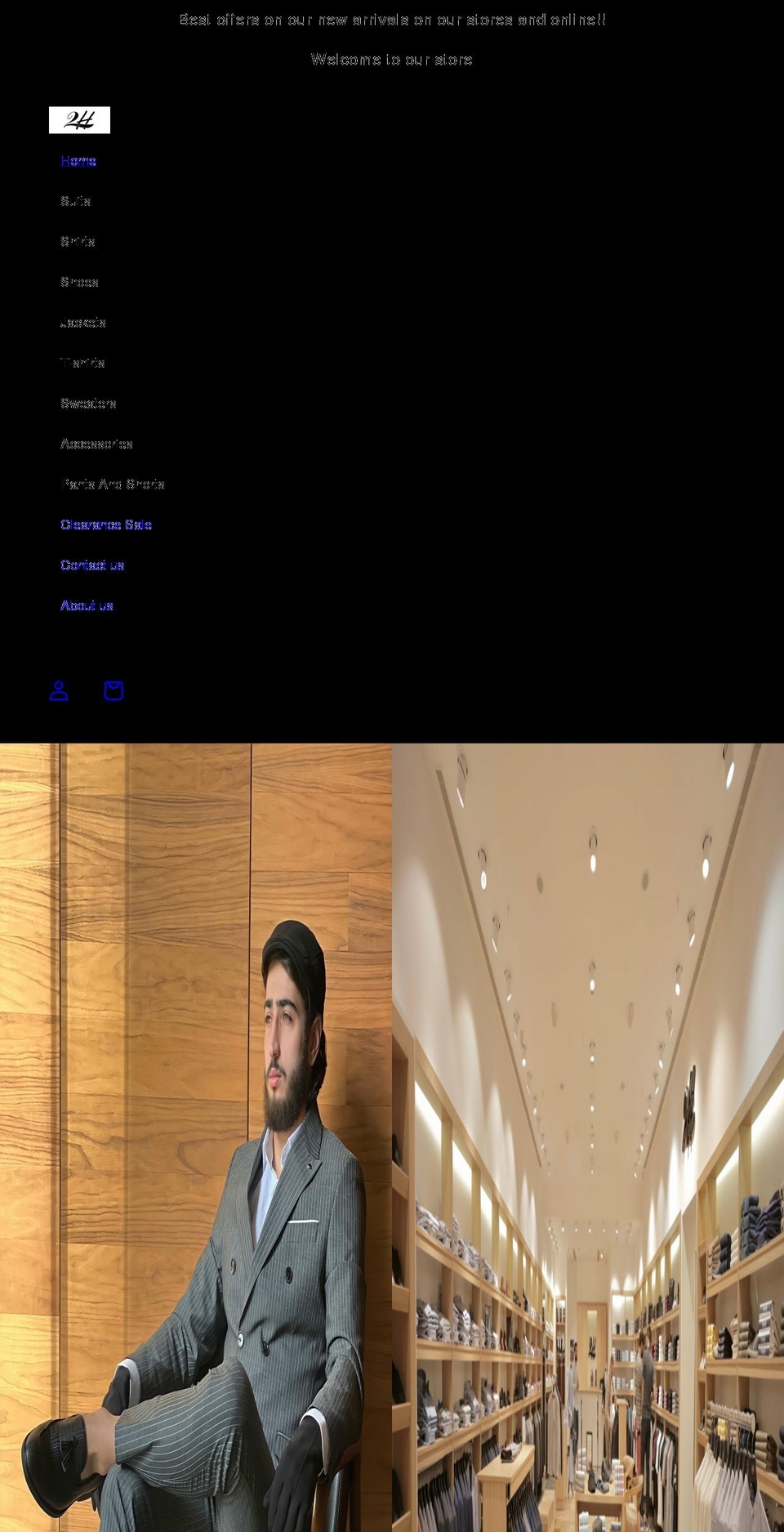 2h-fashion.com shopify website screenshot