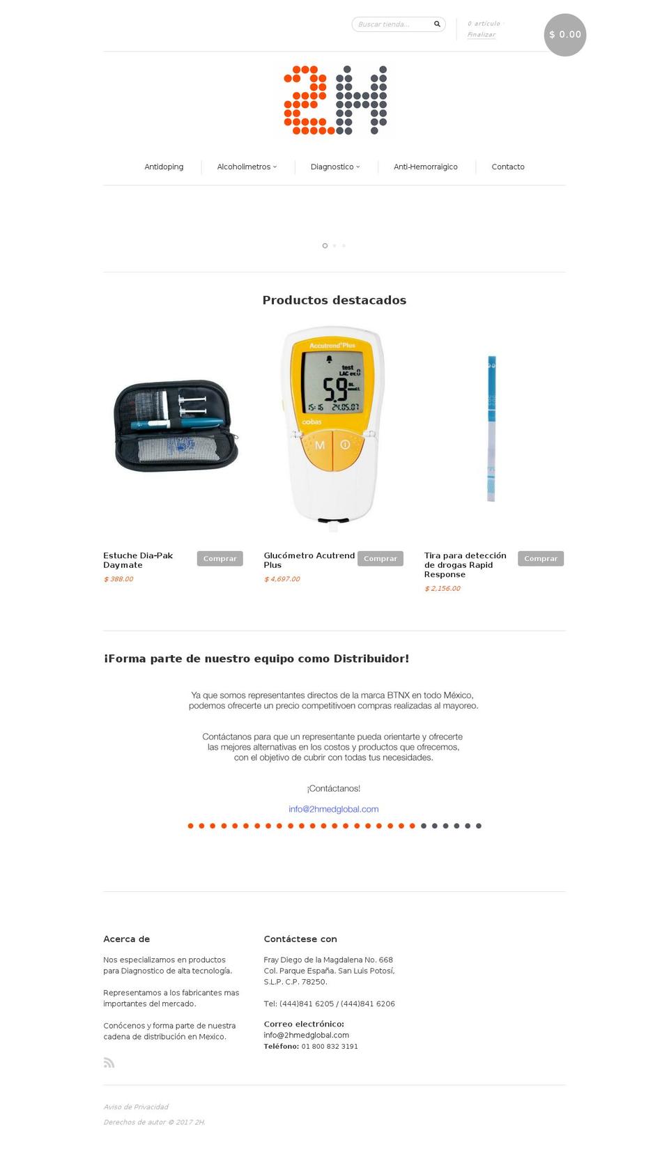 2htradingco.com shopify website screenshot
