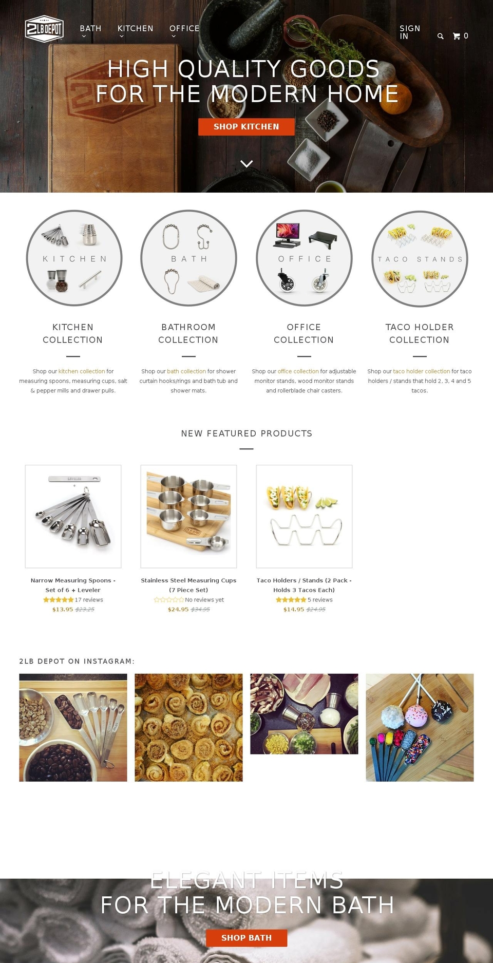 2lbdepot.com shopify website screenshot