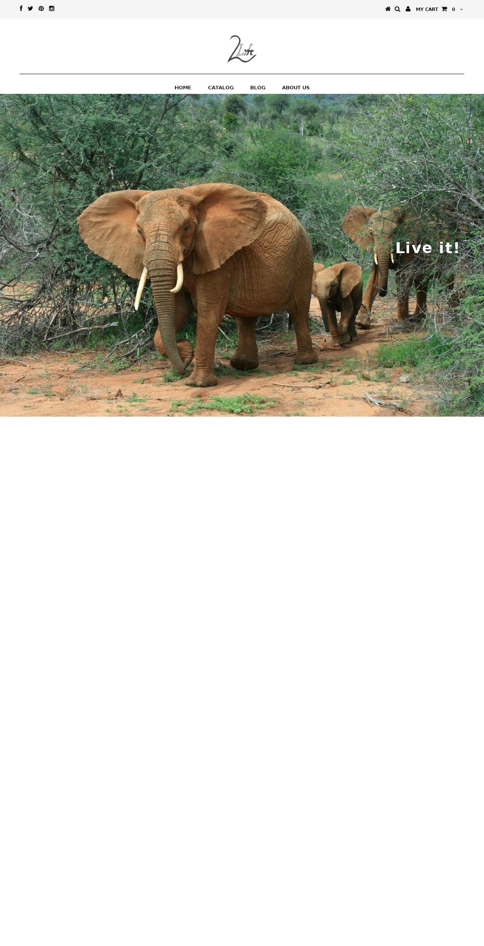 2lifeliveit.com shopify website screenshot