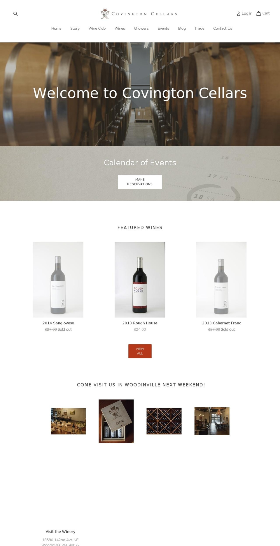 2vintners.com — Shopify storefront screenshot