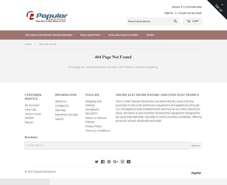 3000wattvoltageconverters.com shopify website screenshot