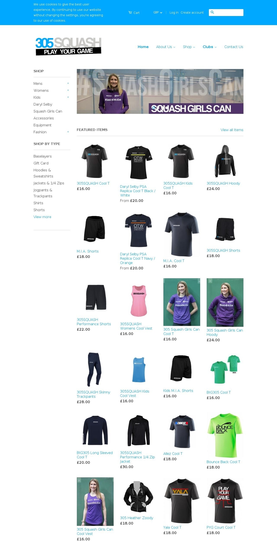 305sport.com — Shopify storefront screenshot