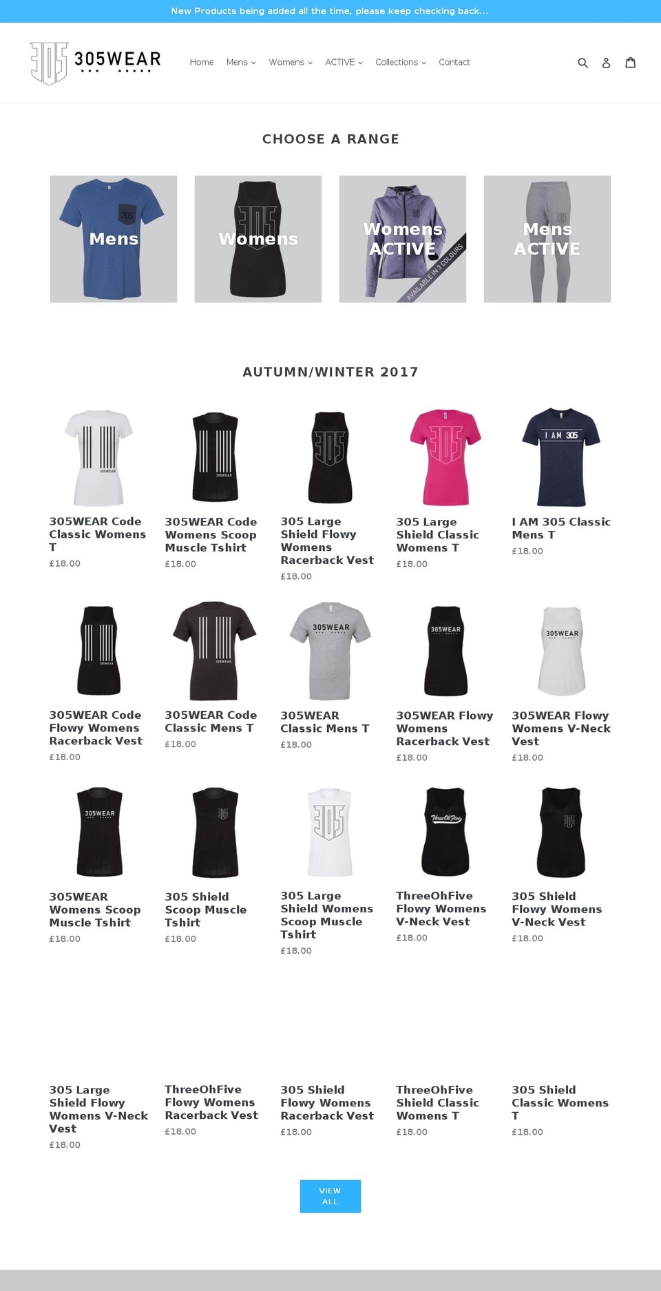 305wear.com — Shopify storefront screenshot
