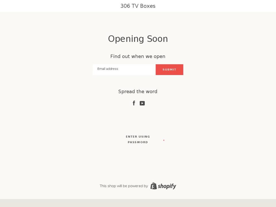 306tvboxes.com — Shopify storefront screenshot