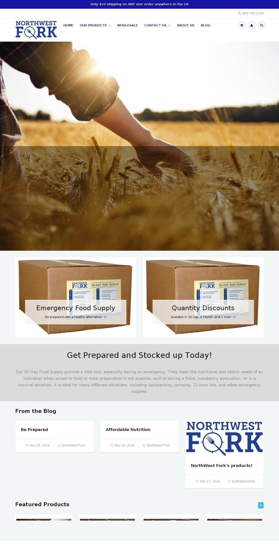 30dayfood.com shopify website screenshot