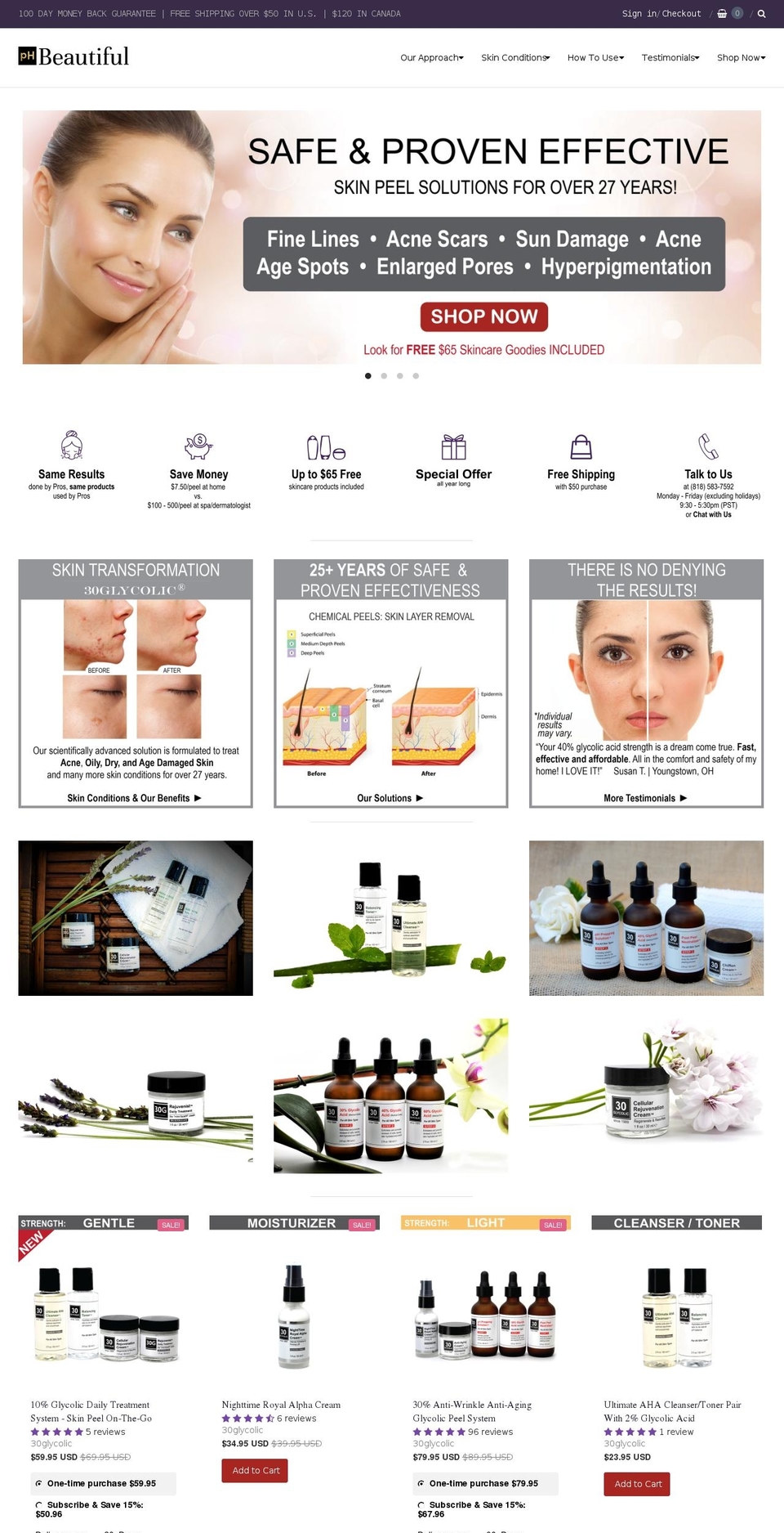 30gskincare.com — Shopify storefront screenshot