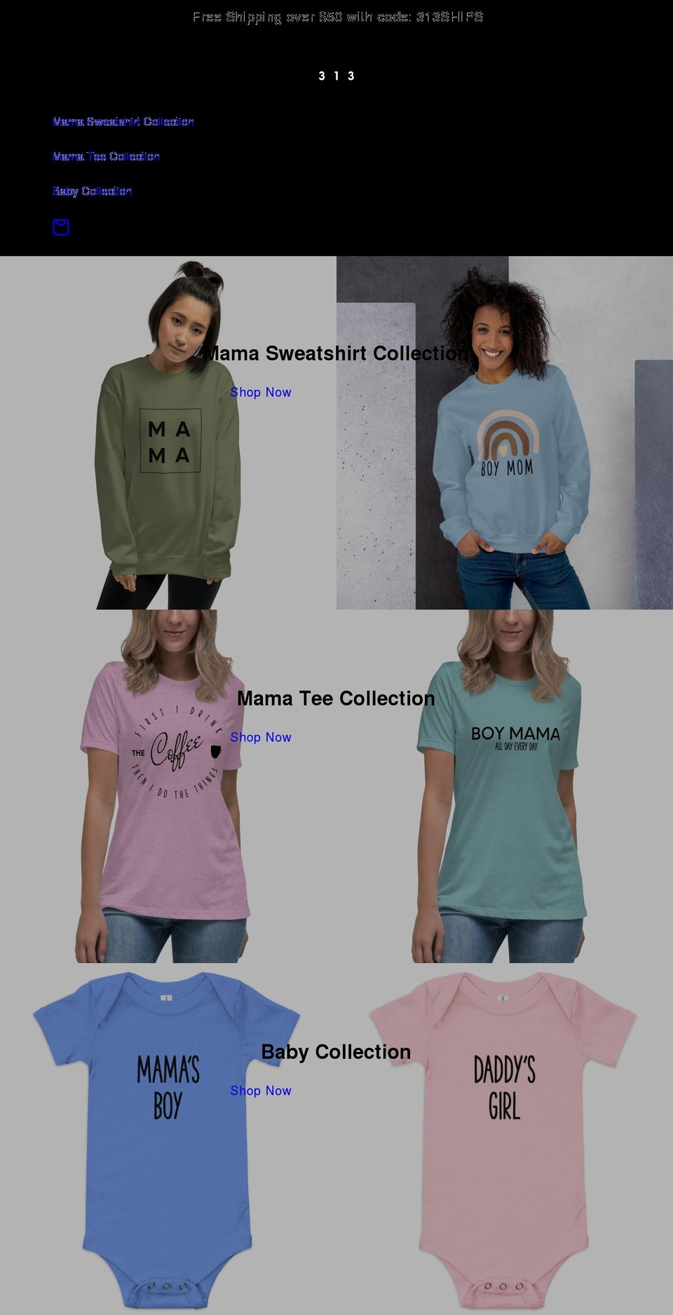 313grit.com shopify website screenshot