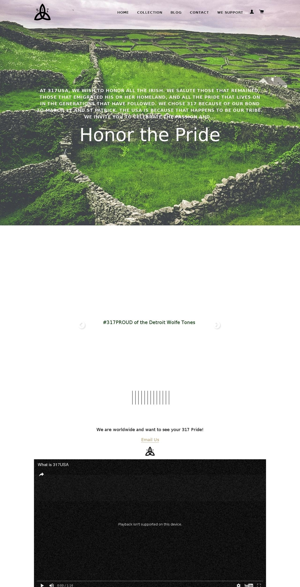317usa.com shopify website screenshot