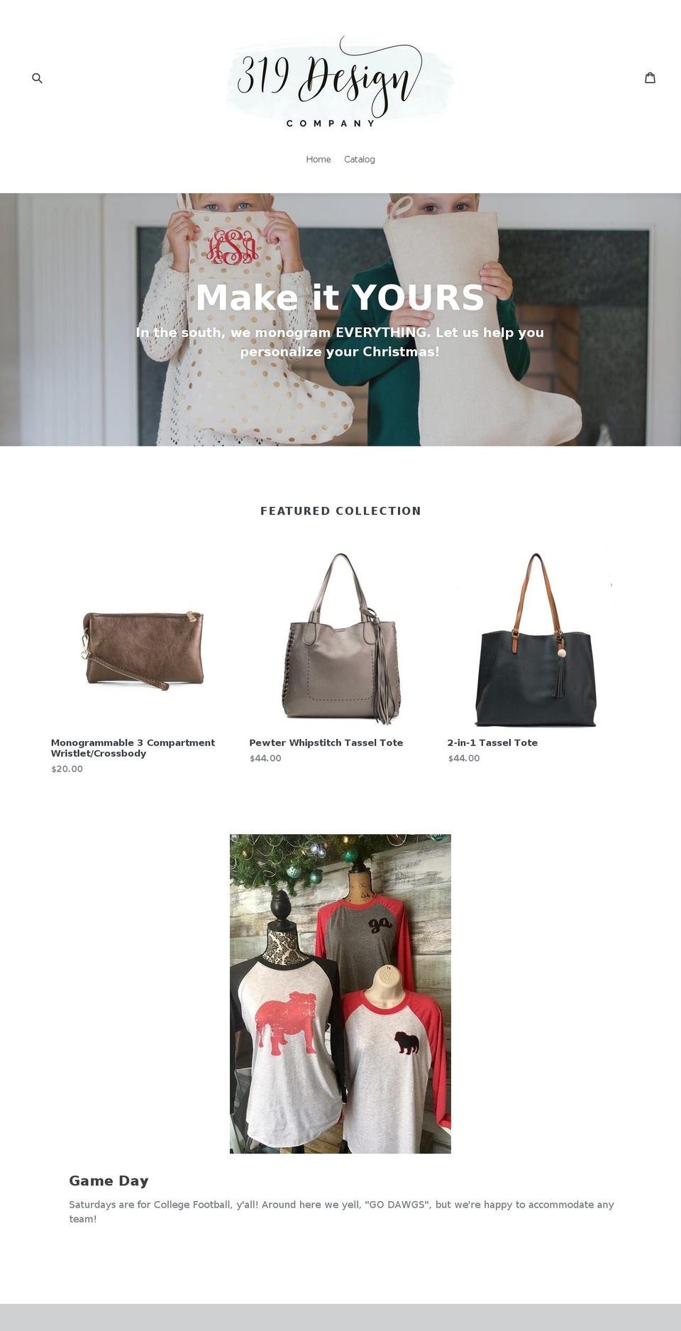 319designco.com — Shopify storefront screenshot