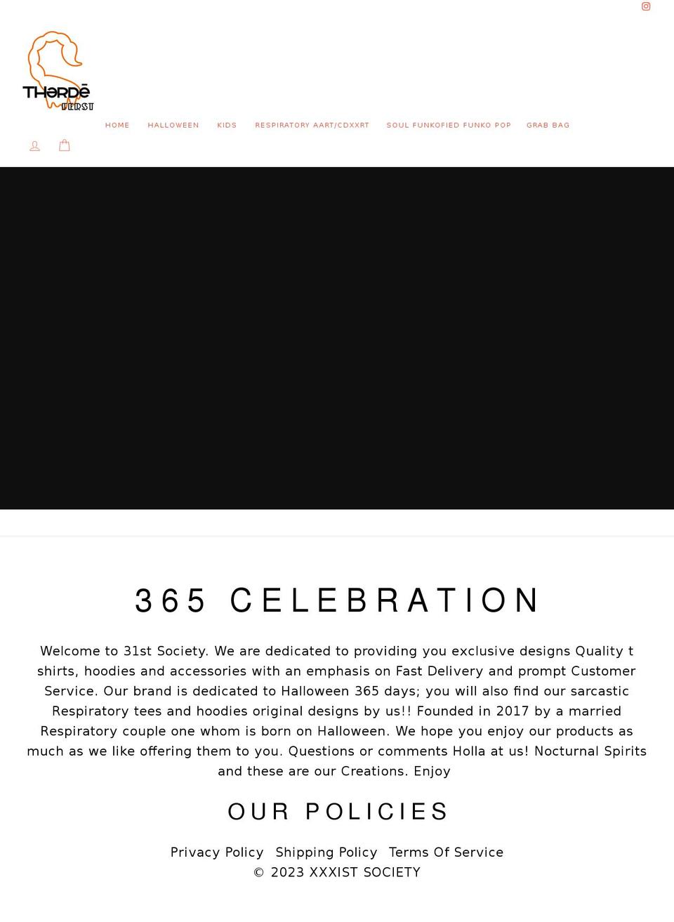 31stsociety.com shopify website screenshot