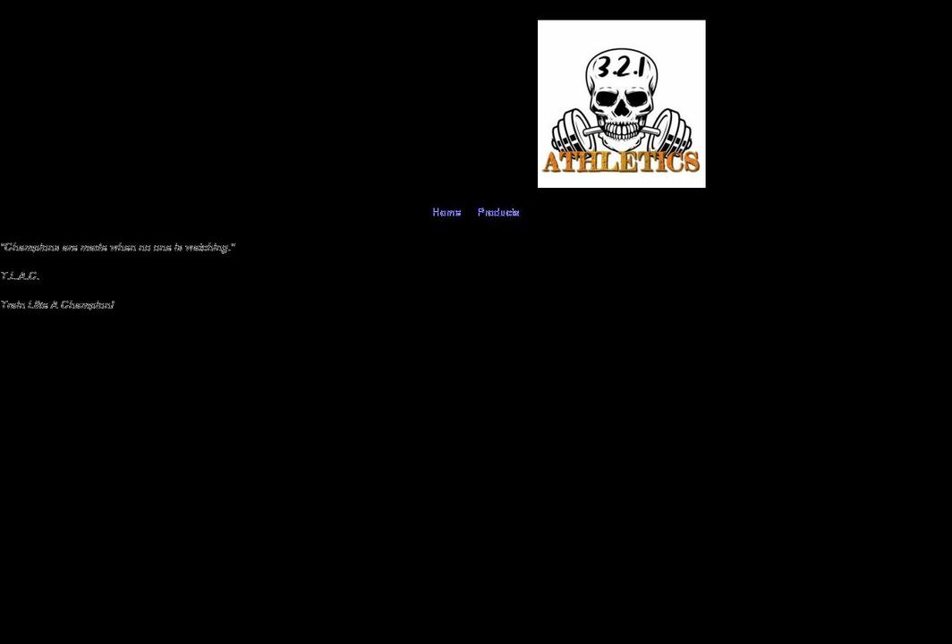 321athletics.com shopify website screenshot