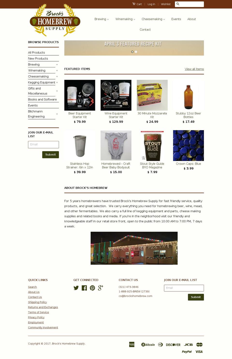 Homebrew Main 1-24-17 Shopify theme site example 321homebrew.com