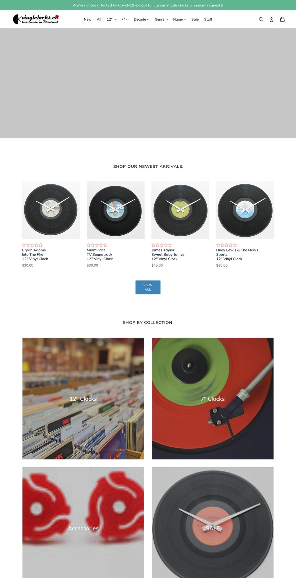 33clocks.com shopify website screenshot