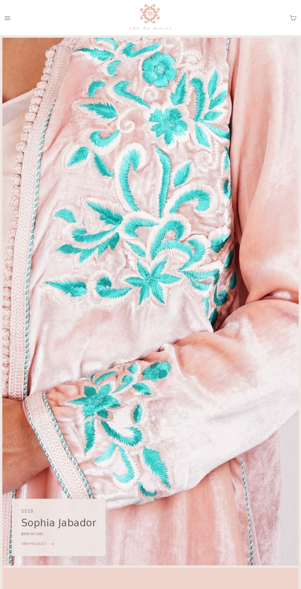 33ruedumaroc.com — Shopify storefront screenshot