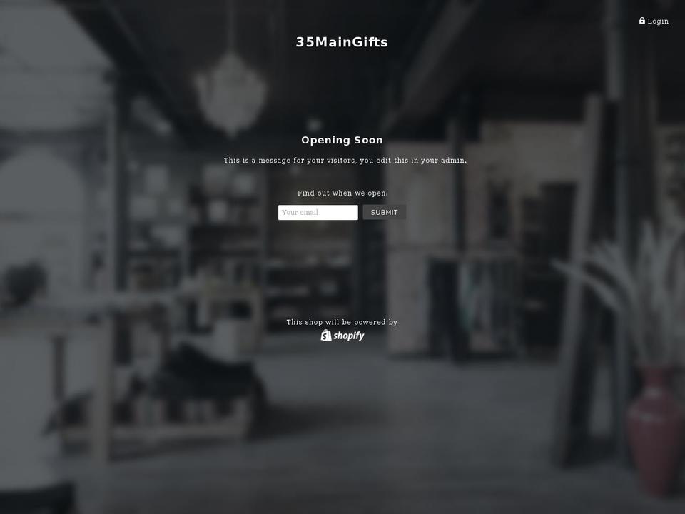 35maingifts.com shopify website screenshot