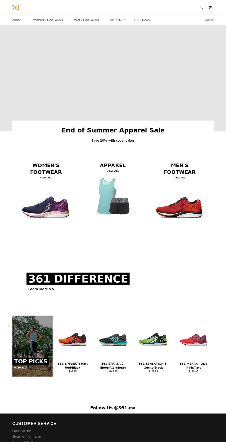 361training.com — Shopify storefront screenshot