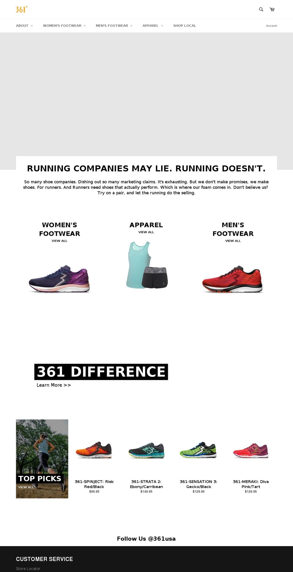 361usadirect.com shopify website screenshot