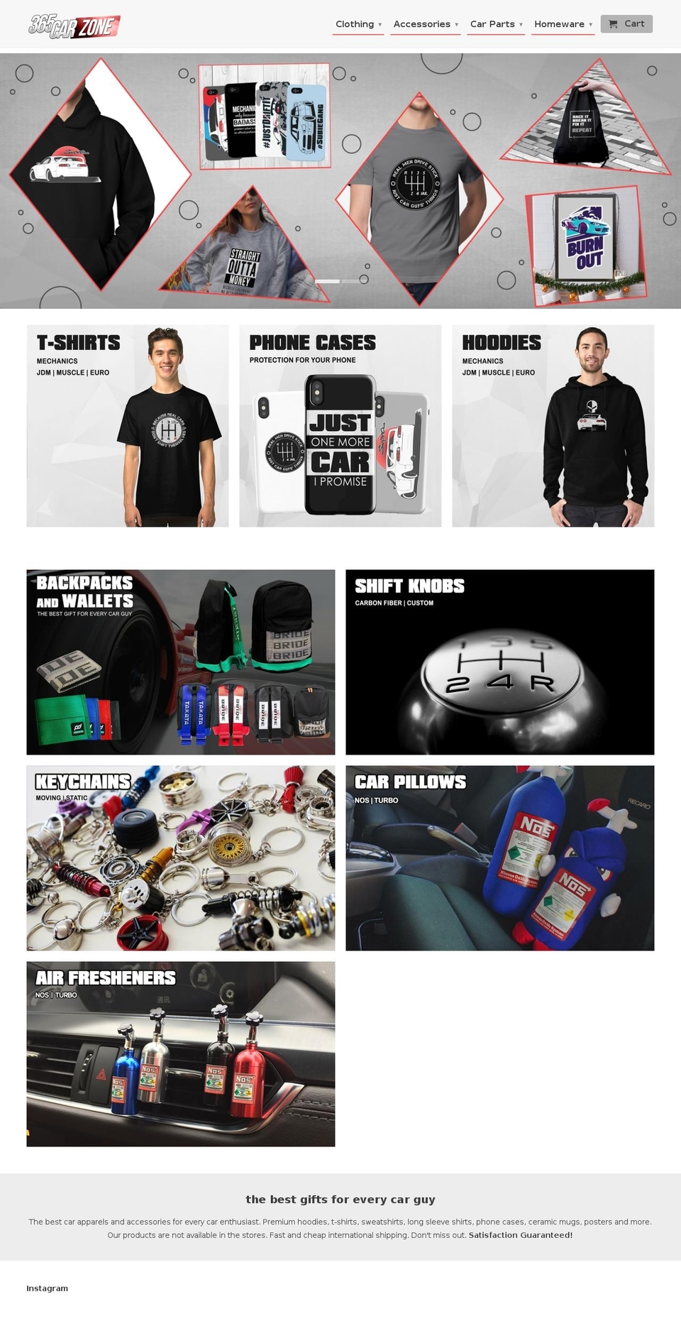 365carzone.com — Shopify storefront screenshot