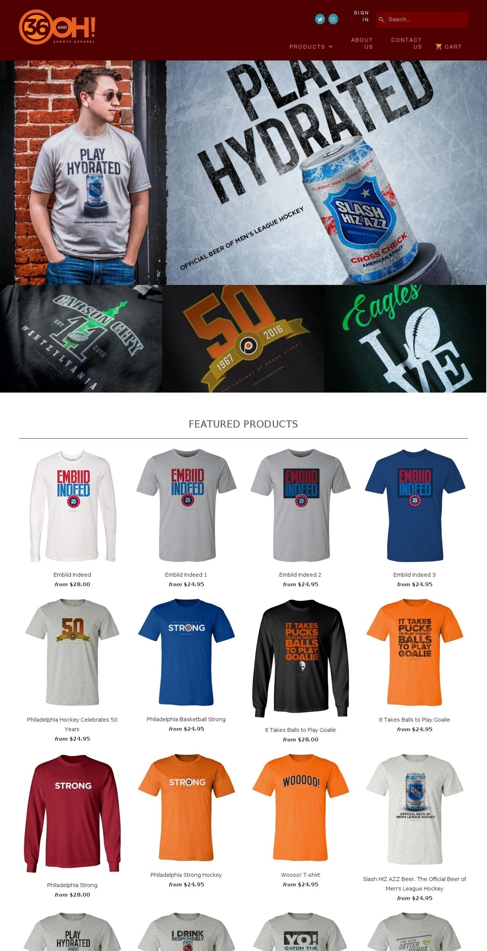36andoh.com shopify website screenshot