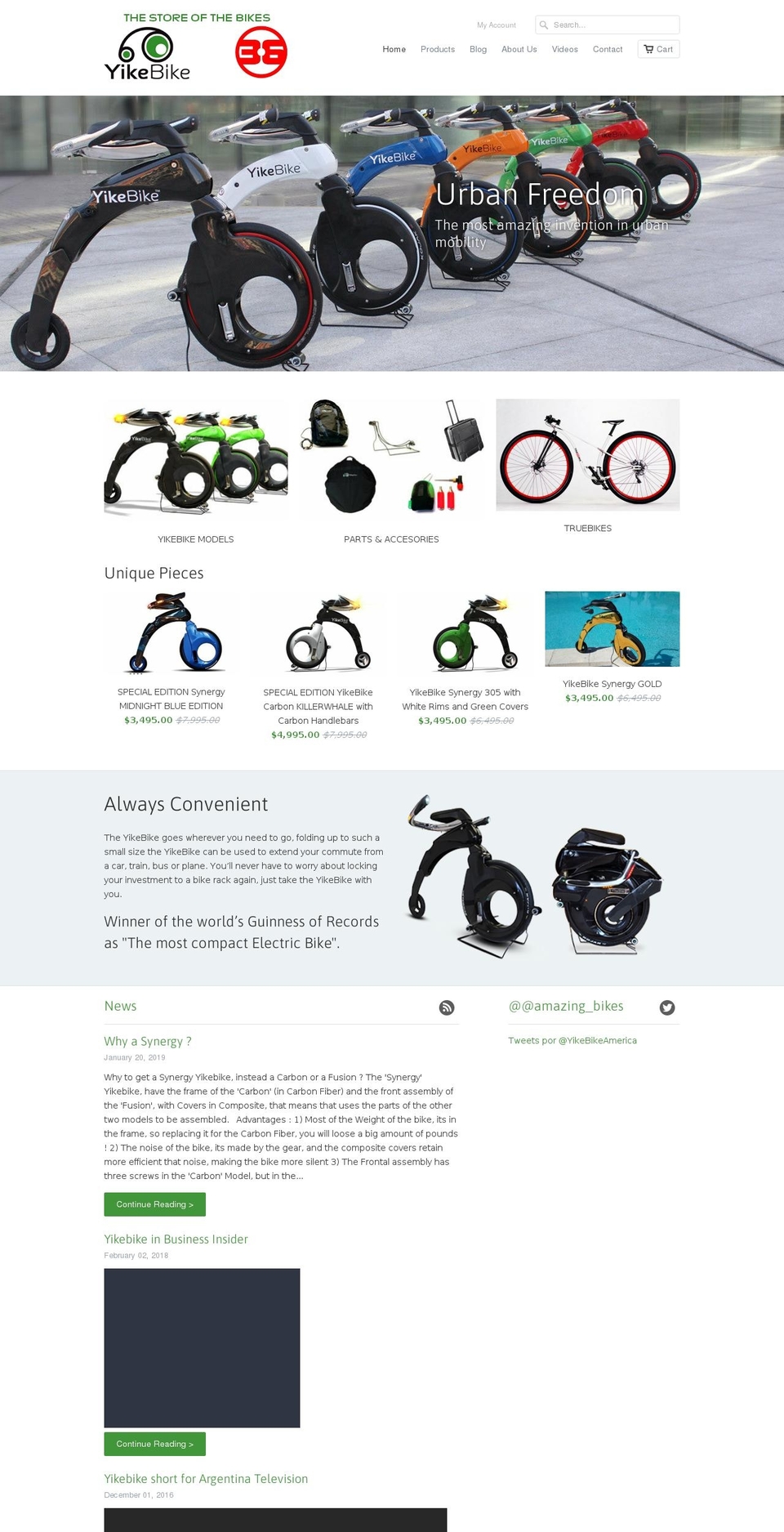 36er.bike shopify website screenshot