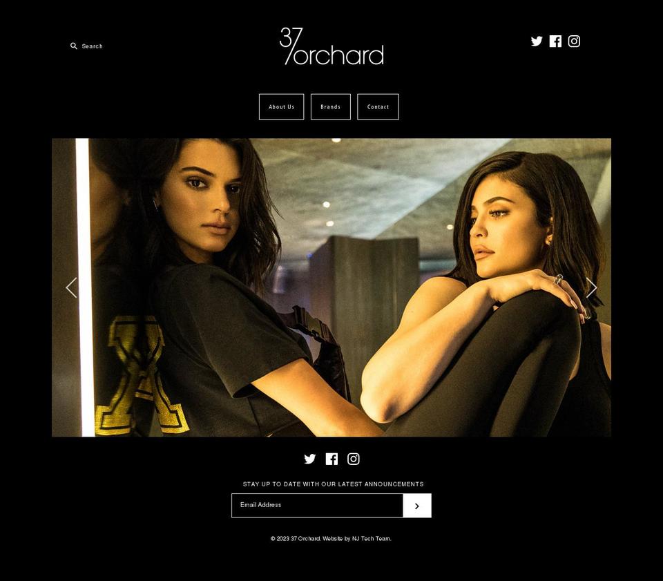 37orchard.com — Shopify storefront screenshot