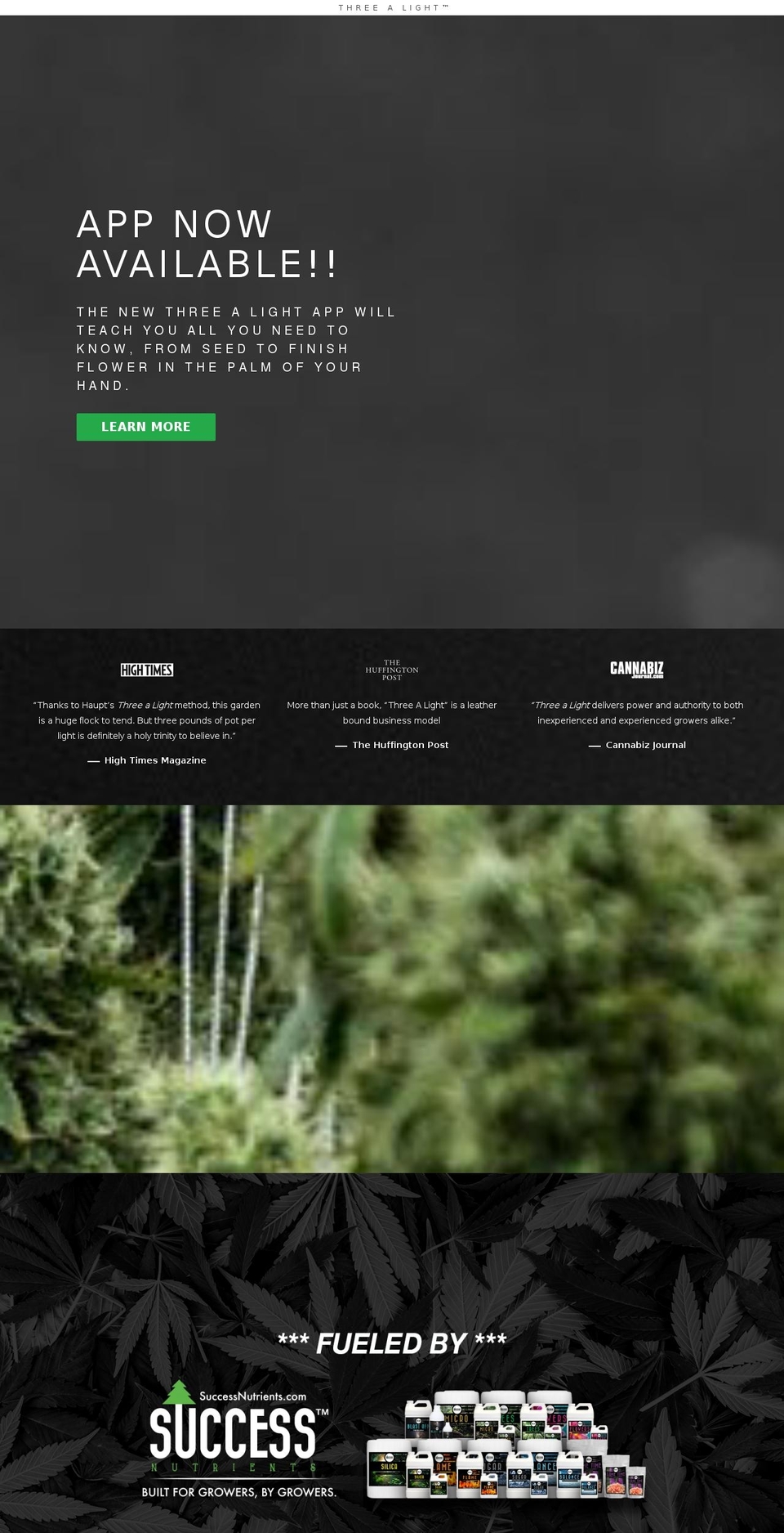 3alight.com — Shopify storefront screenshot