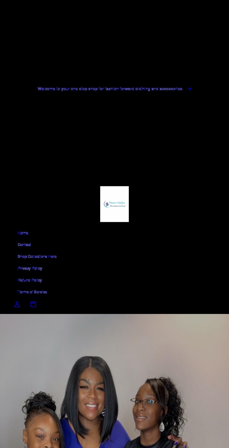 3bossychicks.com shopify website screenshot