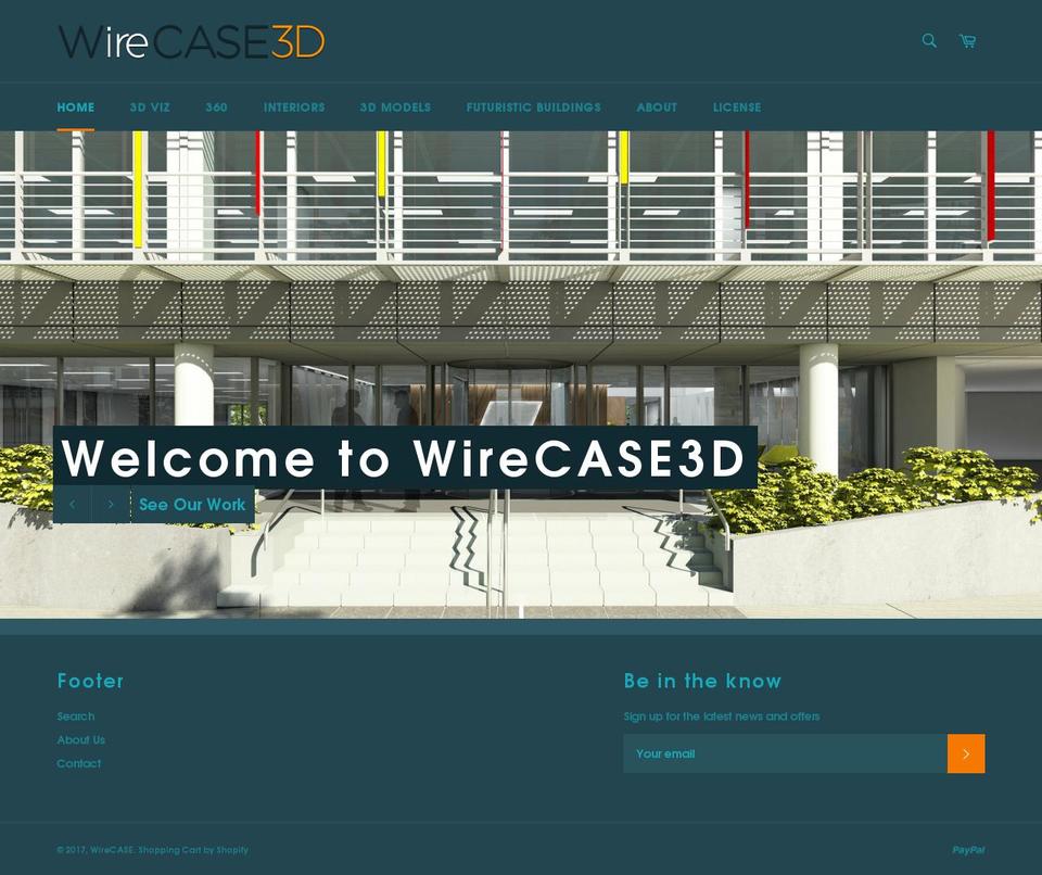 3darchitecturekit.com shopify website screenshot