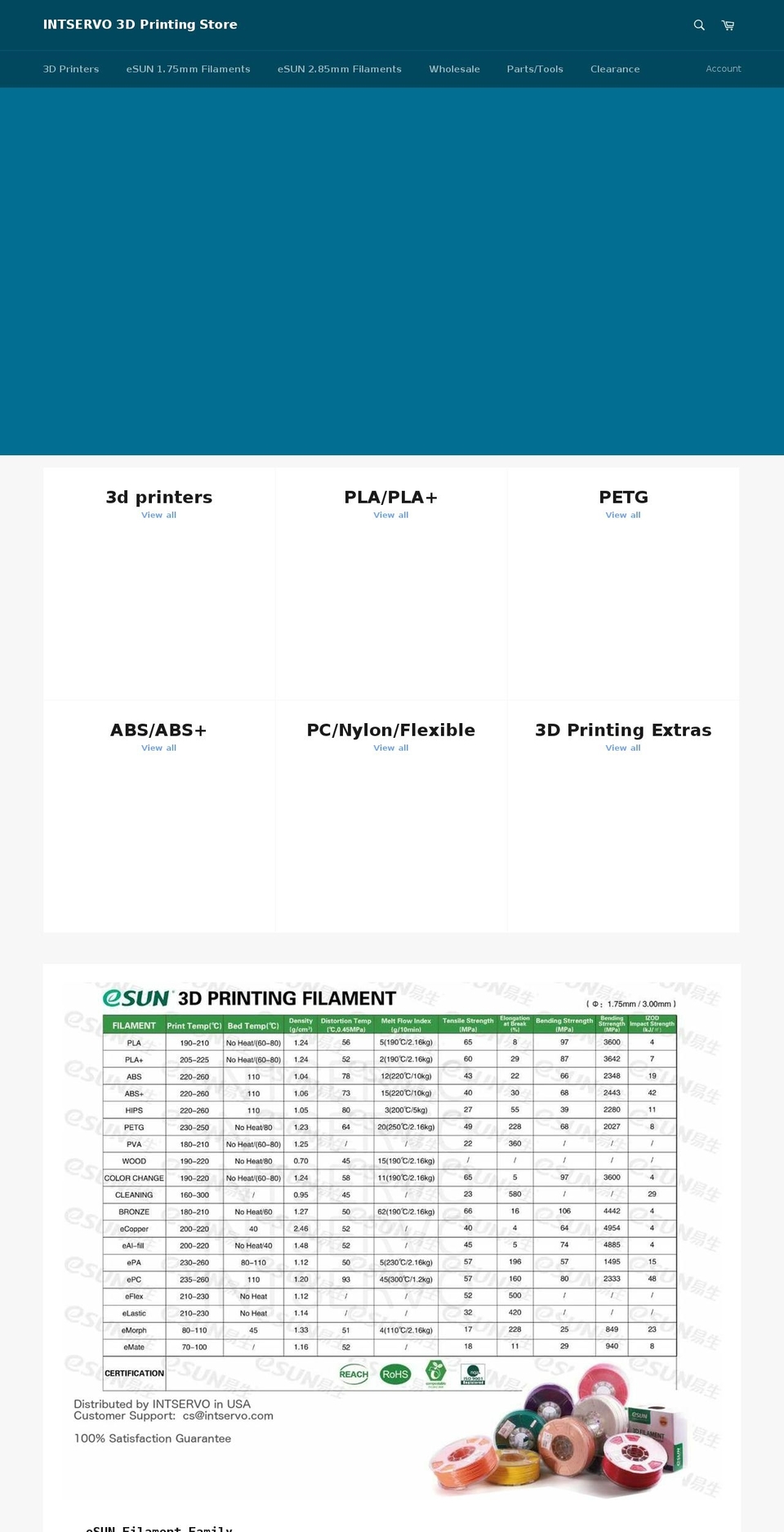 3dedx.com — Shopify storefront screenshot