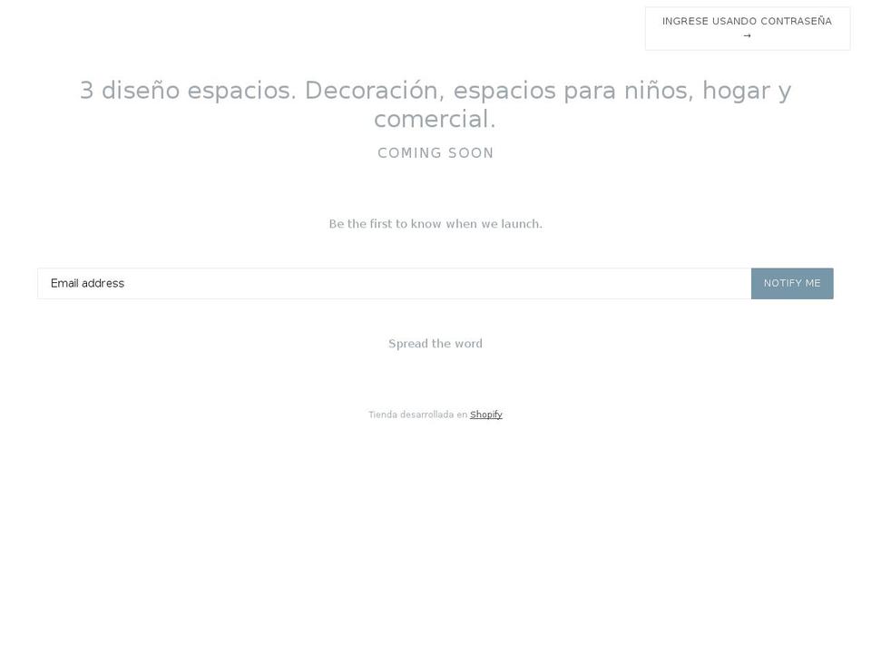 3diseno.co shopify website screenshot